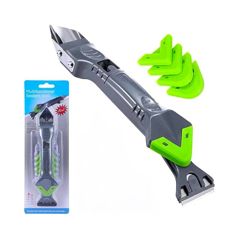 Raspador y alisador de silicona 5 en 1