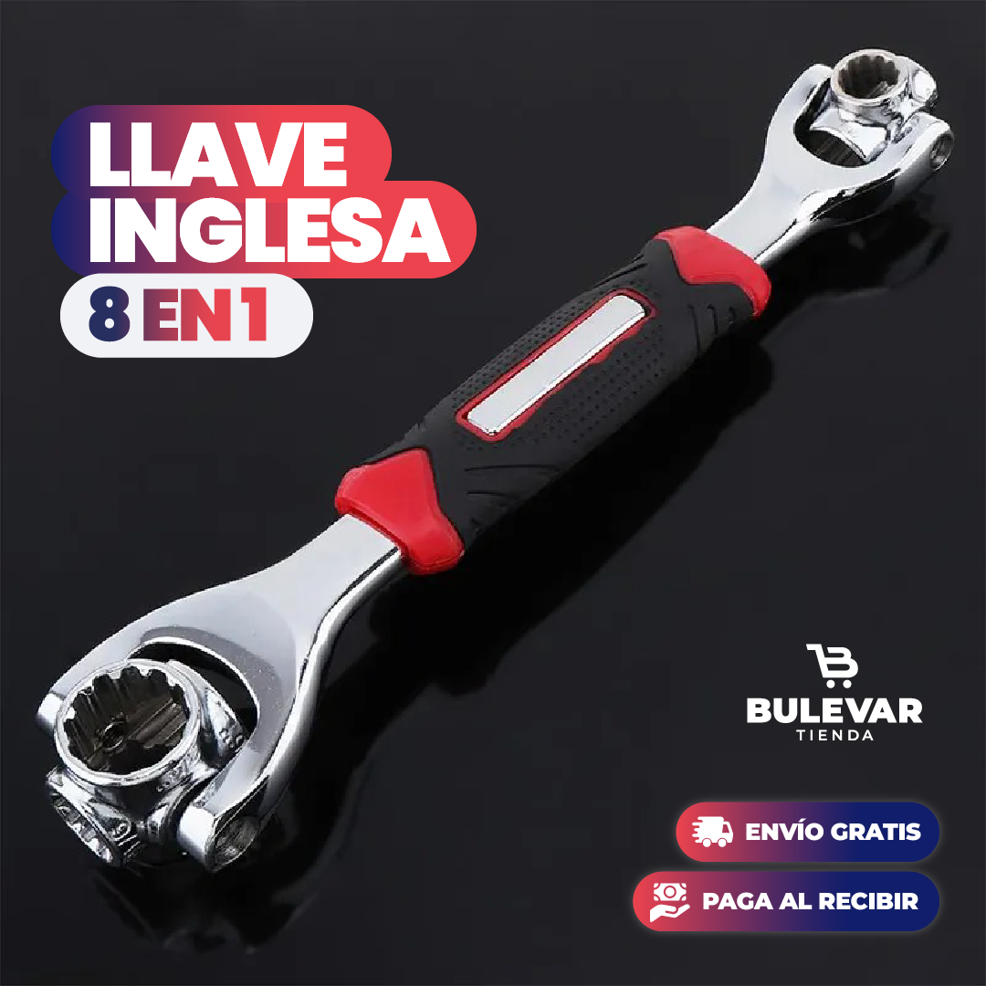 Llave multifunción 8 en 1
