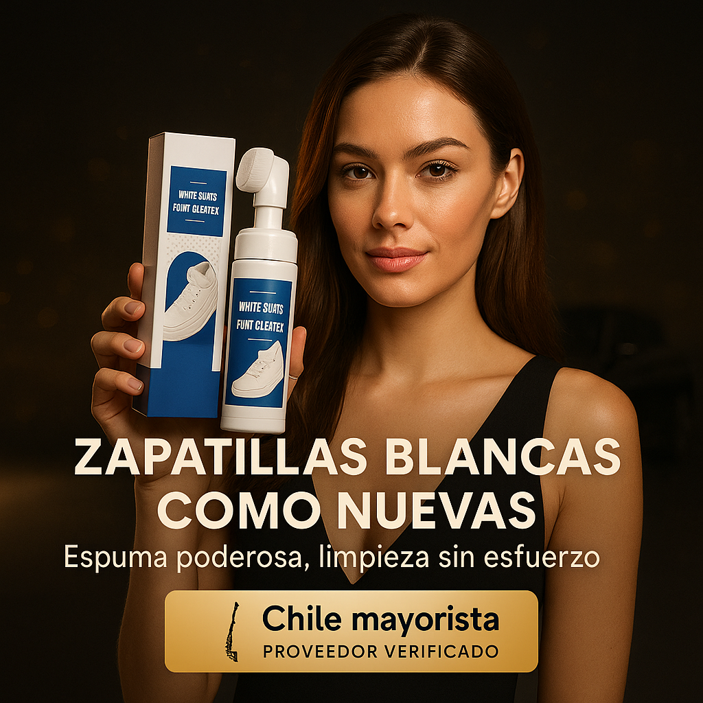 BrillaZapas — espuma limpiadora de zapatillas