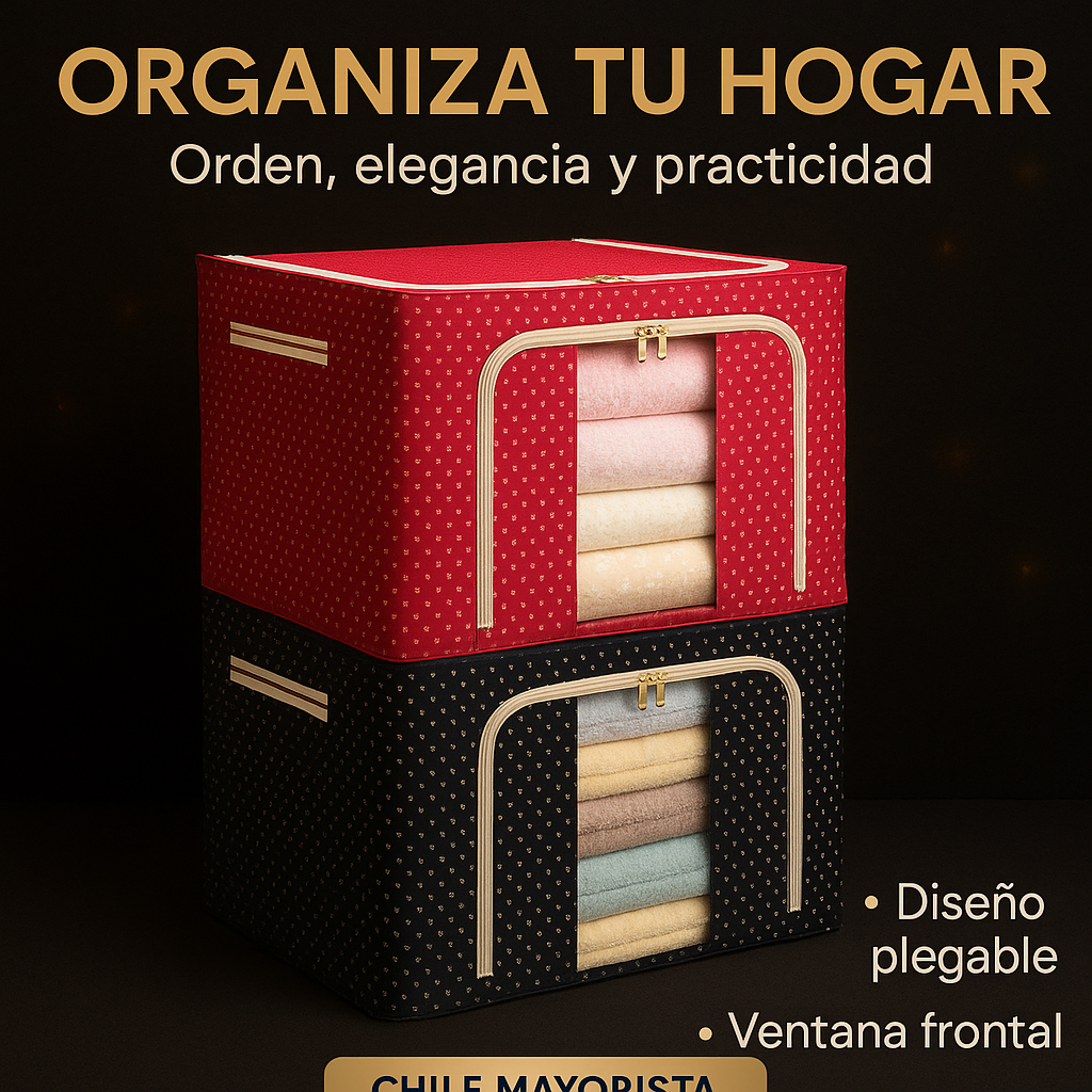 Cajas organizadoras plegables