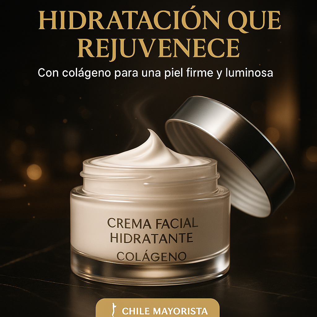 Crema hidratante con colágeno