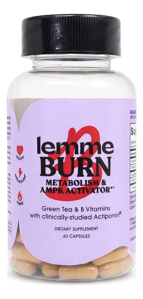 Lemme Burn — suplemento de 60 unidades