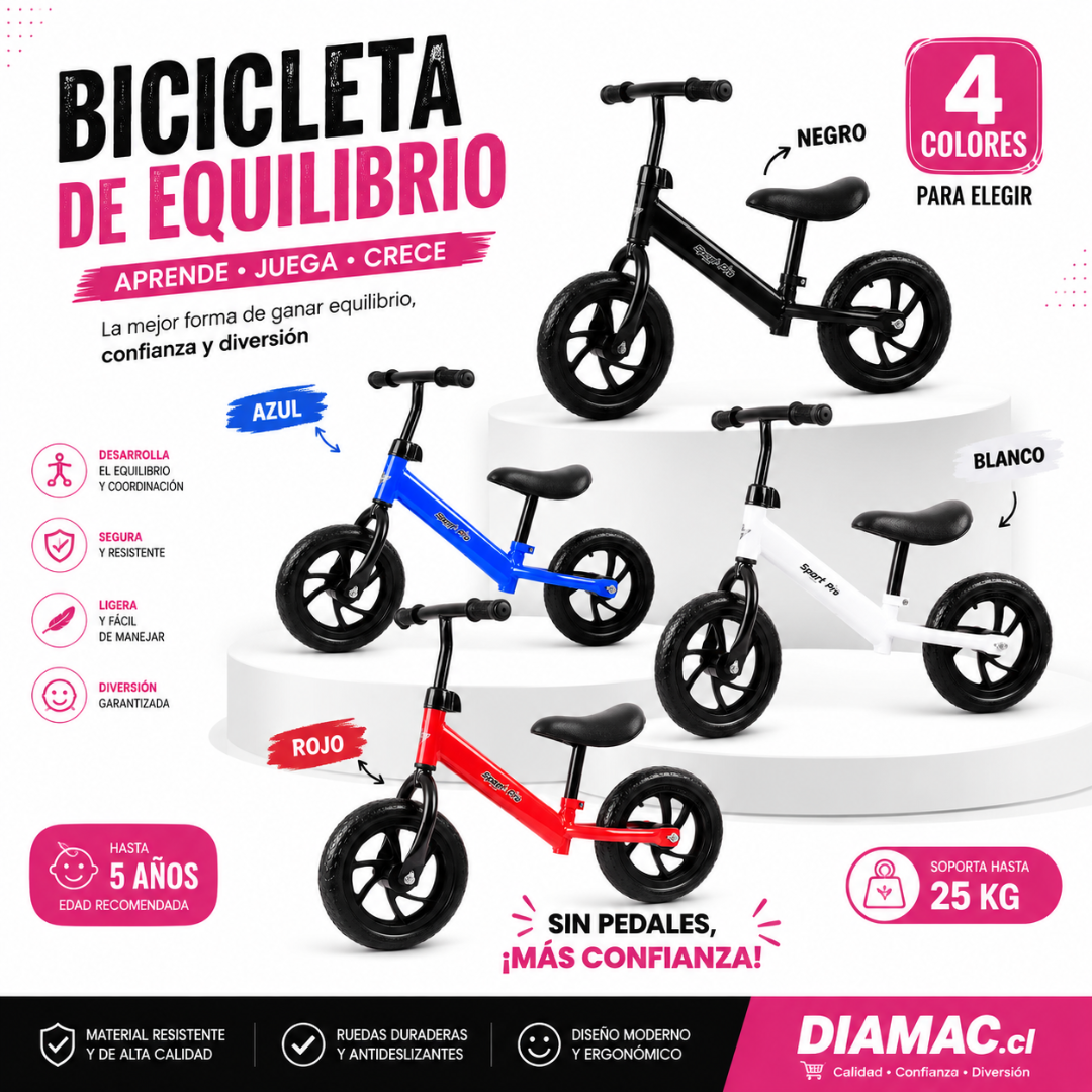 Bicicleta De Equilibrio Y Aprendizaje