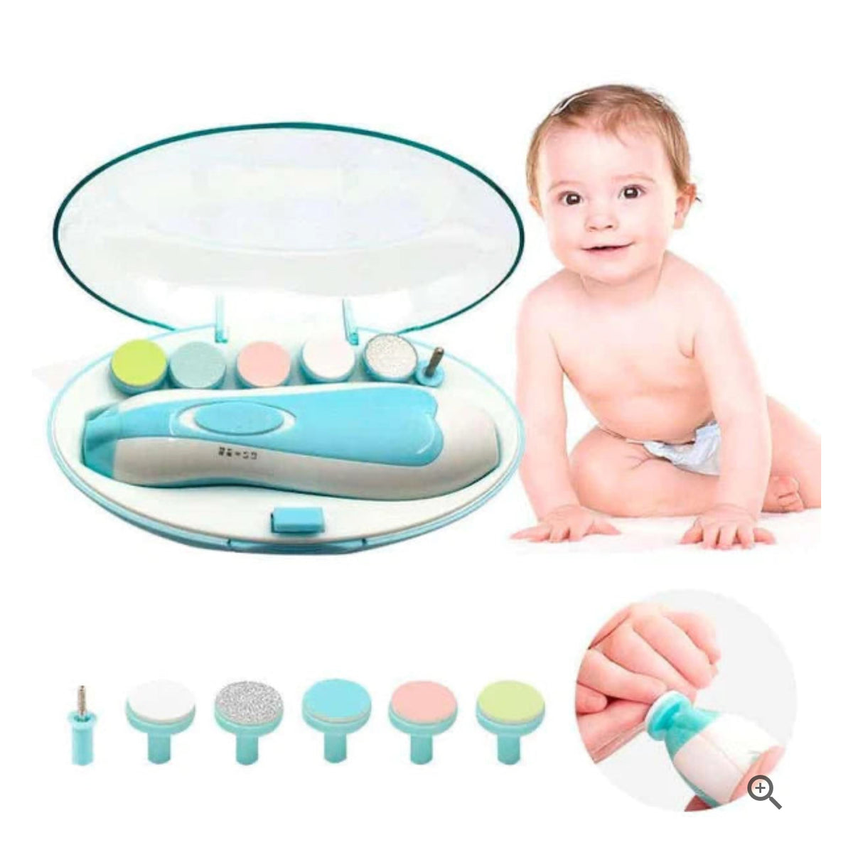 Limador de uñas para bebé