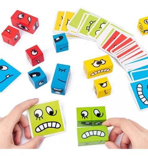 Juego de bloques de expresiones Expression Puzzle