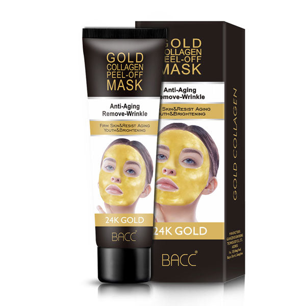 Pack de 2 mascarillas faciales Gold Collagen Peel-Off