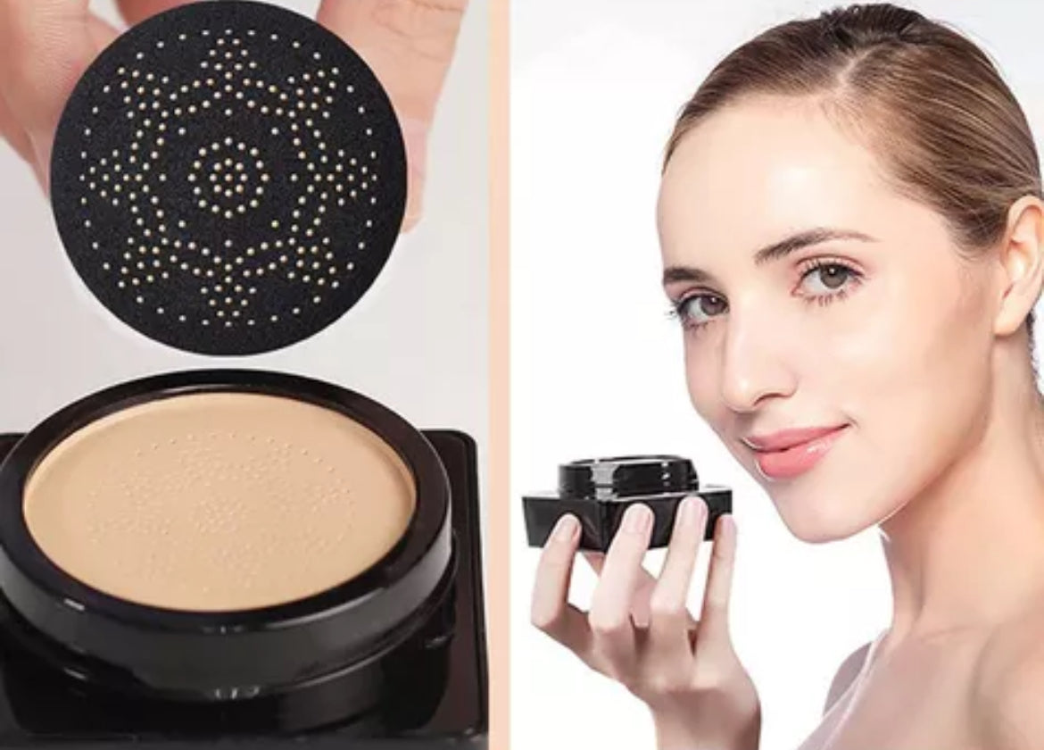 Base de maquillaje compacta cushion — 2 tonos