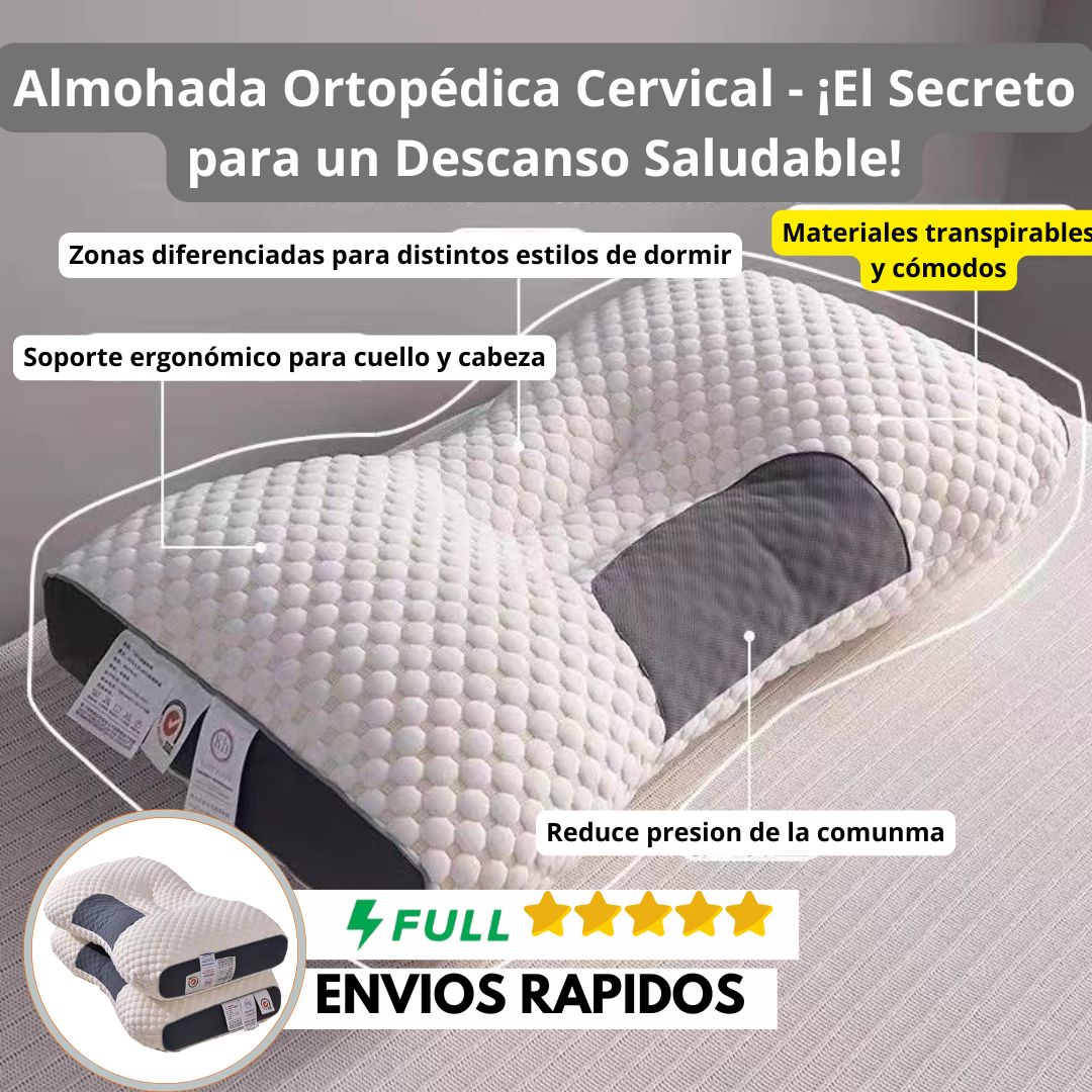 Almohada cervical viscosa