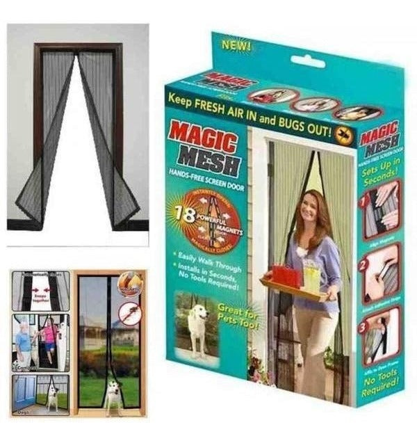 Malla antimosquitos para puerta