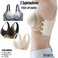 Sujetadores push-up sin varillas — pack de 3