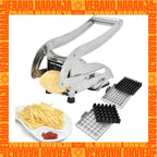 Cortador manual de papas fritas de acero