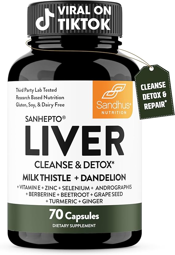 Liver Cleanse & Detox — 70 cápsulas
