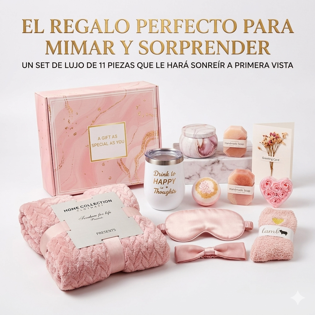 Kit spa de cuidado personal — 11 piezas