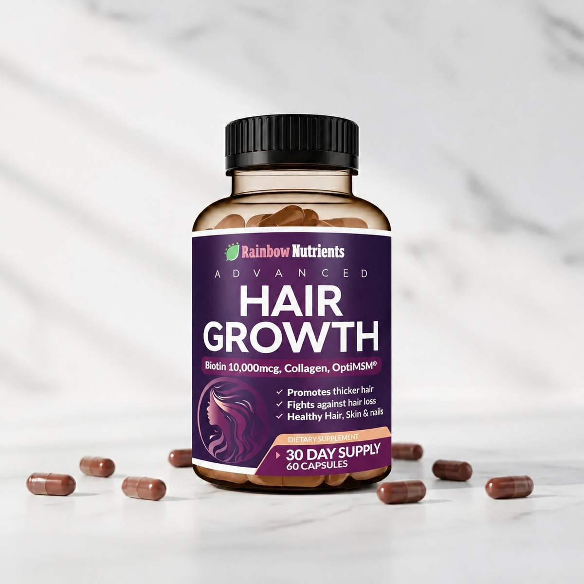 Hair Growth — suplemento para cuidado capilar