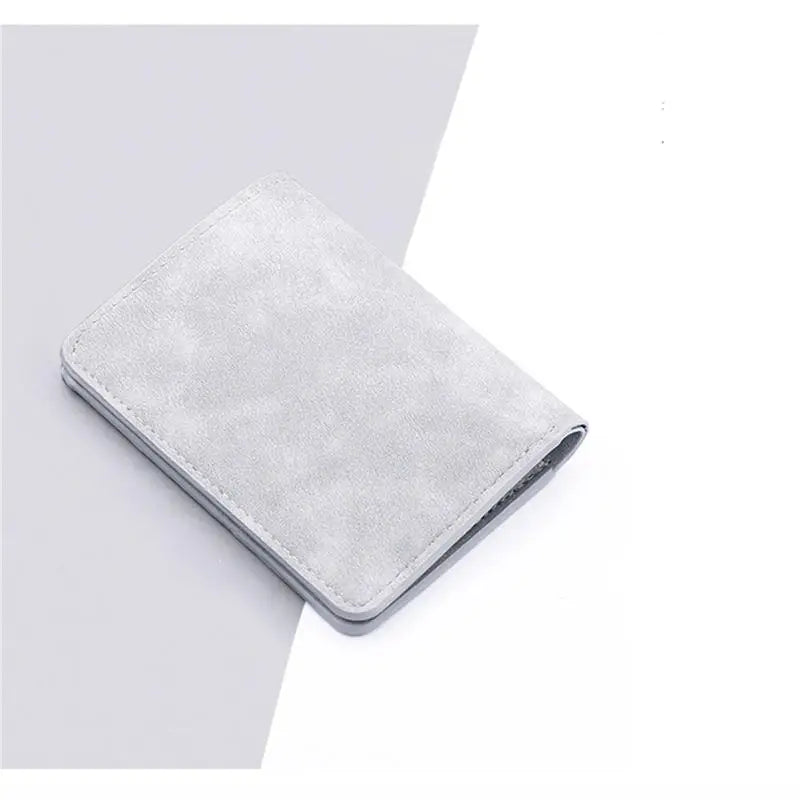 Men/Women Fashion Wallet ID/credit Card Holder Wallet for Men Multi-Card BagHolder Two Fold Small Wallet Black/gray Coin Purse
