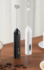Coffee Frother/MILK Whisk+Egg Beater MINI Food Blender USB Rechargeable Handheld  Espresso Tools