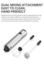 Wireless Electric Mini Milk Frother Coffee Whisk Portable Egg Beater Blender Kitchen Cooking Stirrer Cappuccino Coffee Maker