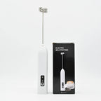 Coffee Frother/MILK Whisk+Egg Beater MINI Food Blender USB Rechargeable Handheld  Espresso Tools