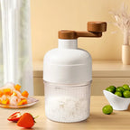 Mini Ice Crusher Portable Shaved Ice Machine Hand Operated Shaved Ice Milkshake Maker Household Smoothie Machine Kitchen Tool