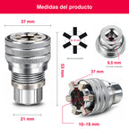 Llave de Dado Universal Multifunción